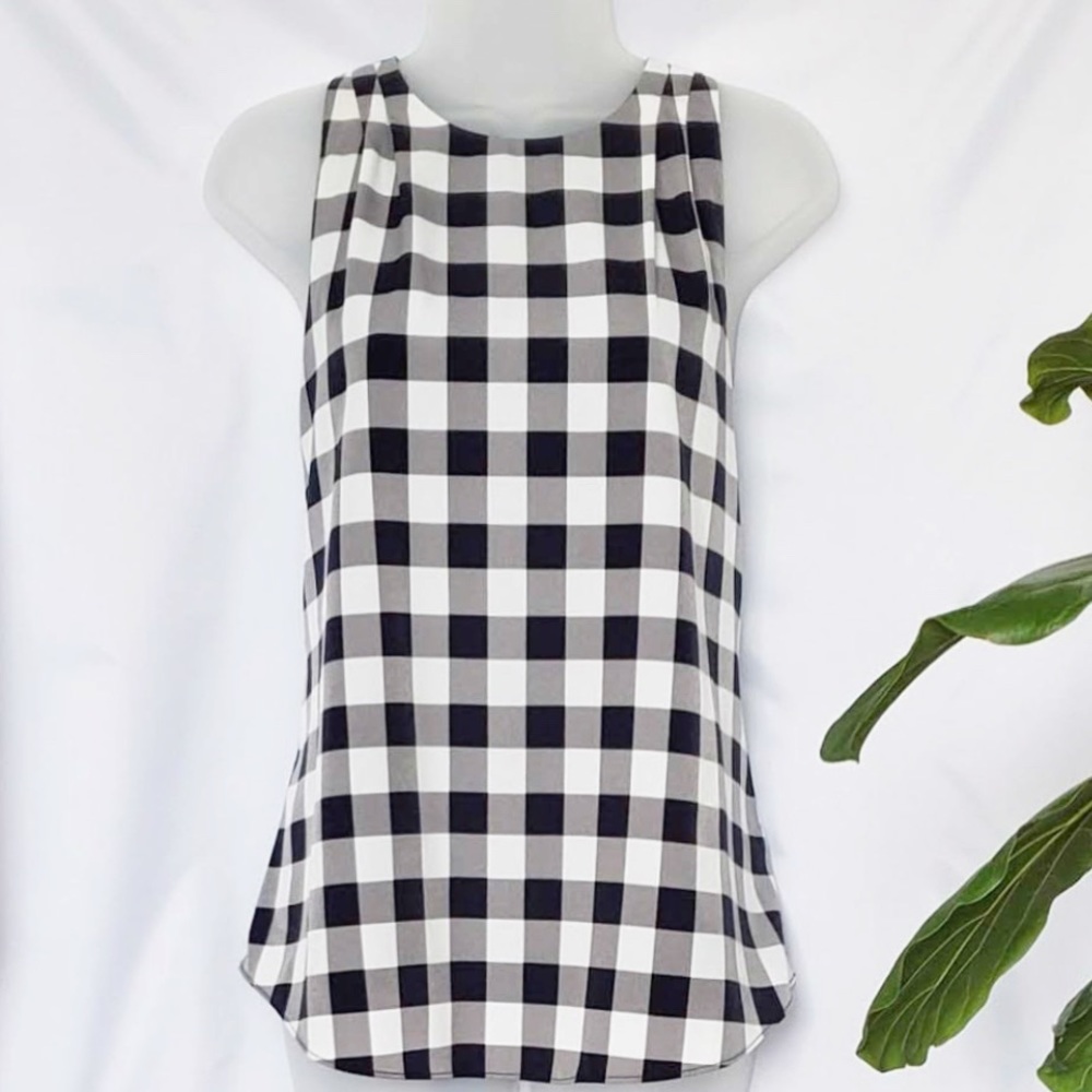 Banana Republic Plaid Top | Size M
